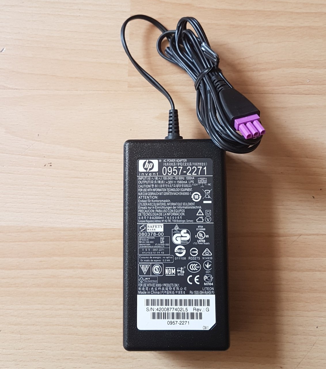 Hp 0957-2271 32V Yazıcı Orjinal Adaptör