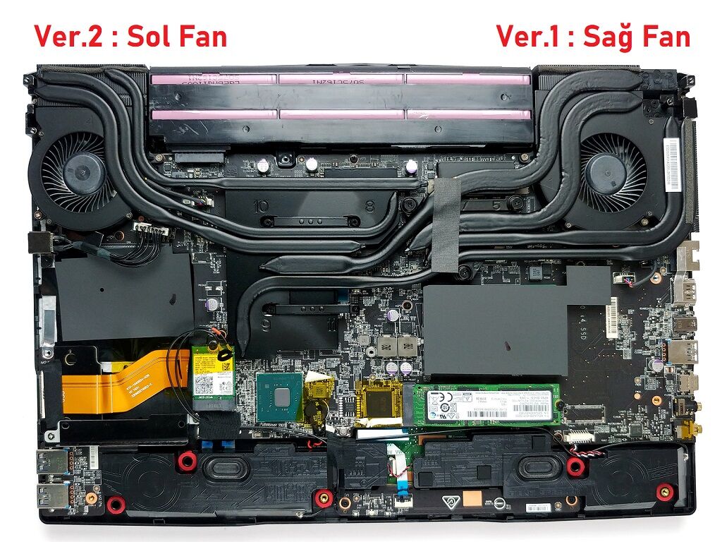 MSI GP65 Leopard Fan V2 (Sol Fan)