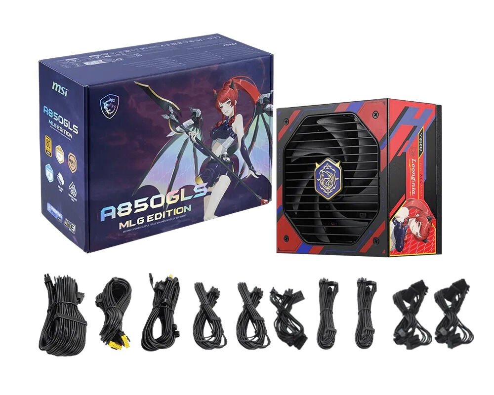 MSI MAG A850GLS MLG EDITION PCIE5 850W 80+ GOLD