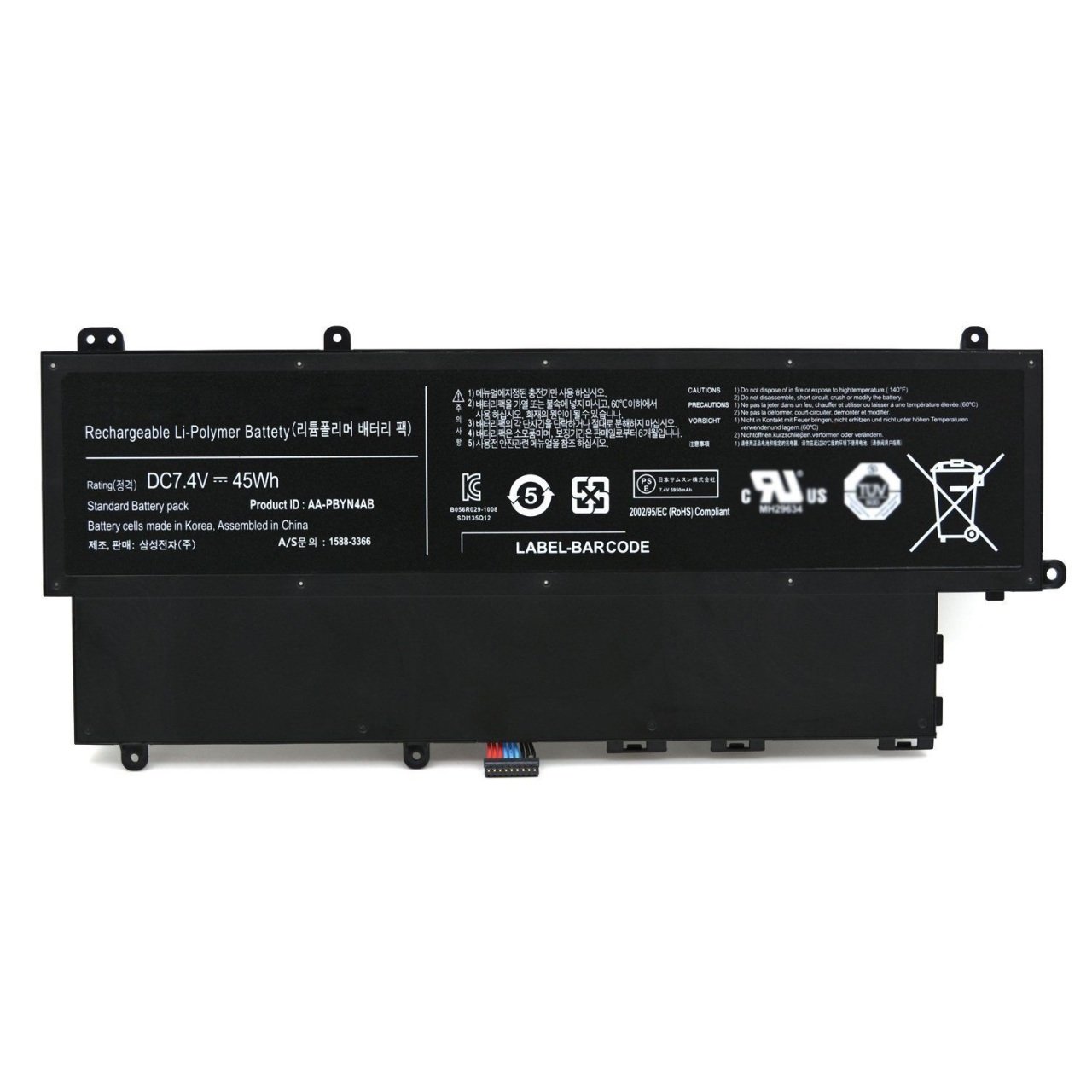 Retro Samsung NP530U3B, NP530U3C, AA-PBYN4AB Notebook Bataryası