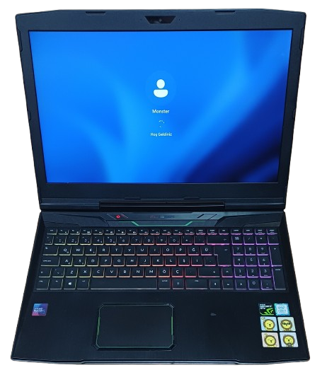 Monster Abra A5 V13.2  İ7 8750H 4Gb GTX1050 Ekran Kartlı Notebook Yenilenmiş