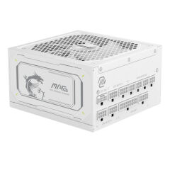 MSI MAG 1000GL PCIE5 WHITE 1000W 80+ GOLD POWER