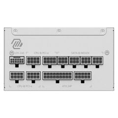 MSI MAG 1000GL PCIE5 WHITE 1000W 80+ GOLD POWER