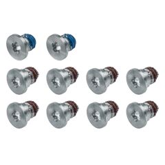 Apple MacBook Pro A1298 (A1398 2012-13-14) Alt Kasa Vida Seti x10