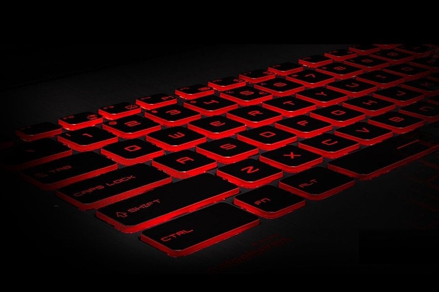 MSI CX72 6QD Klavye Işıklı (Kırmızı)
