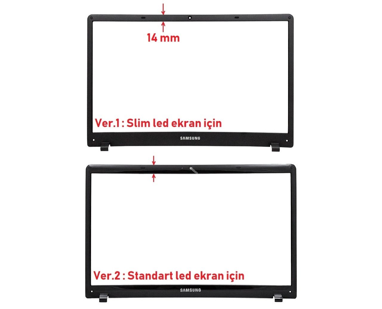 Samsung NP300E5C-S01TR Lcd Çerçeve Bezel V1