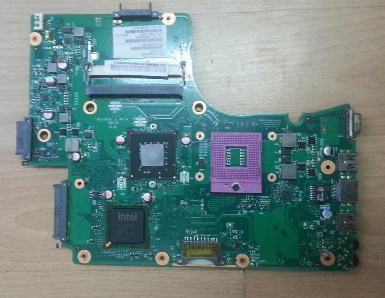 Toshiba C650 İntel Notebook Anakartı