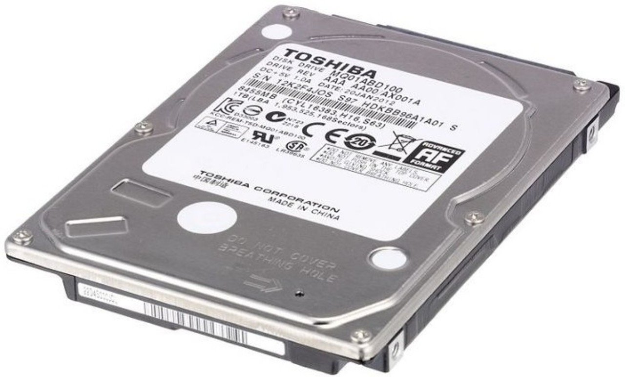 Toshiba 1Tb Notebook Harddisk Sorunsuz