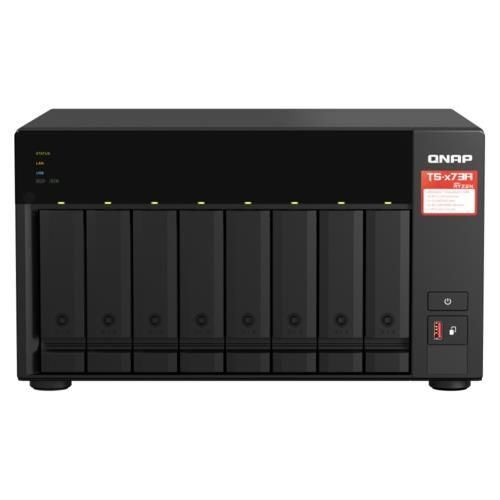 QNAP TS-873A-8GB RAM 8 Hdd Yuvalı Tower  8 Adet 2,5''-3,5'' Disk Destekli / Max 8x18TB