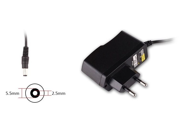 12V 800mA (0.8A) 9.6W Adaptör RETRO