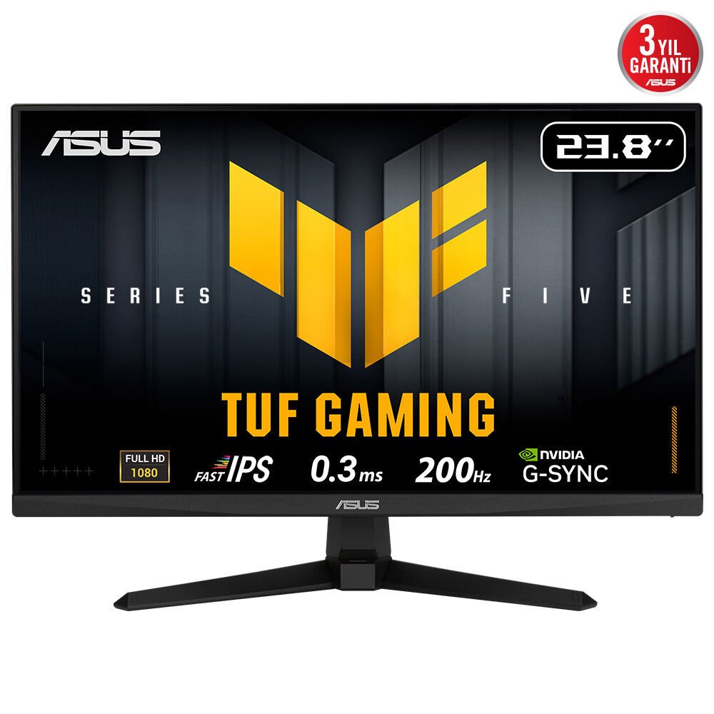 23.8 ASUS TUF GAMING VG249Q5A 0.3MS 200HZ GAMING AI ELMB SYNC FHD FAST IPS
