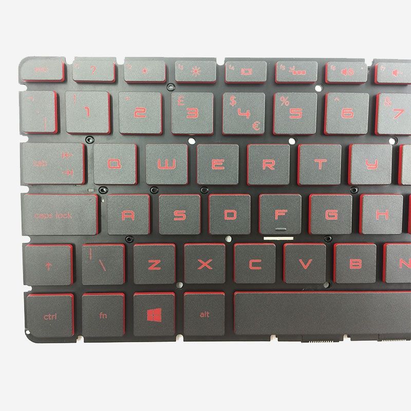 Hp Pavilion 17-ab000int (17-ab001nt) Klavye Işıklı (Kırmızı)