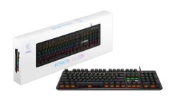 MSI FORGE GK300 RED SWITCH RGB MEKANIK GAMING KLAV