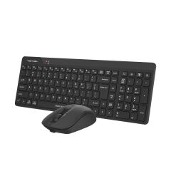 A4 TECH FG2300 Q SILENT 2.4 GHZ AİR2 SİYAH KLAVYE+MOUSE