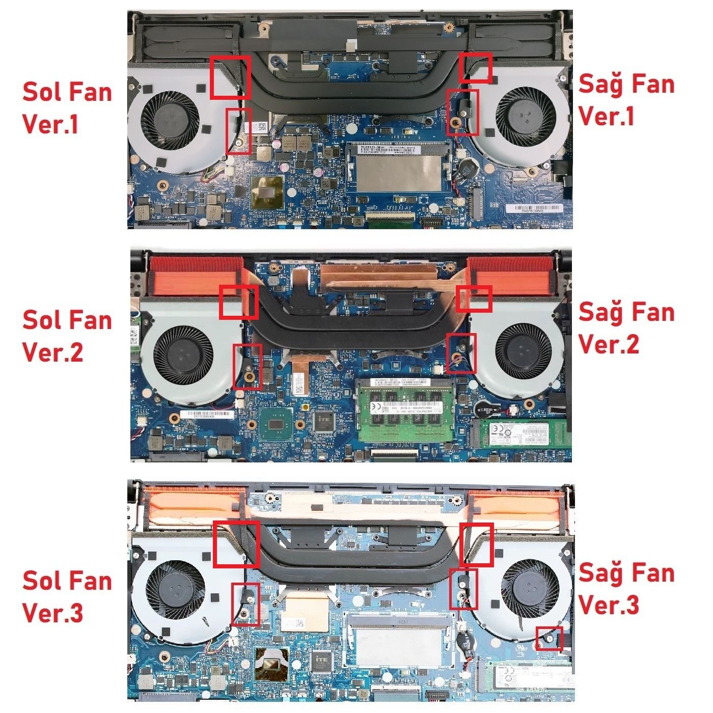 Asus FX502VE Fan Sol V1