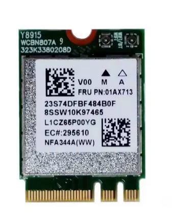 Qualcomm Atheros QCNFA344A 802.11a/b/g/n/ac 2.4/5GHz + BT 4.1 WiFi Card