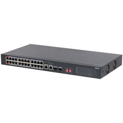 DAHUA S3226-24ET-240 24 PORT 24XFE-2XGE-2X1GE/SFP 240W POE SWİTCH