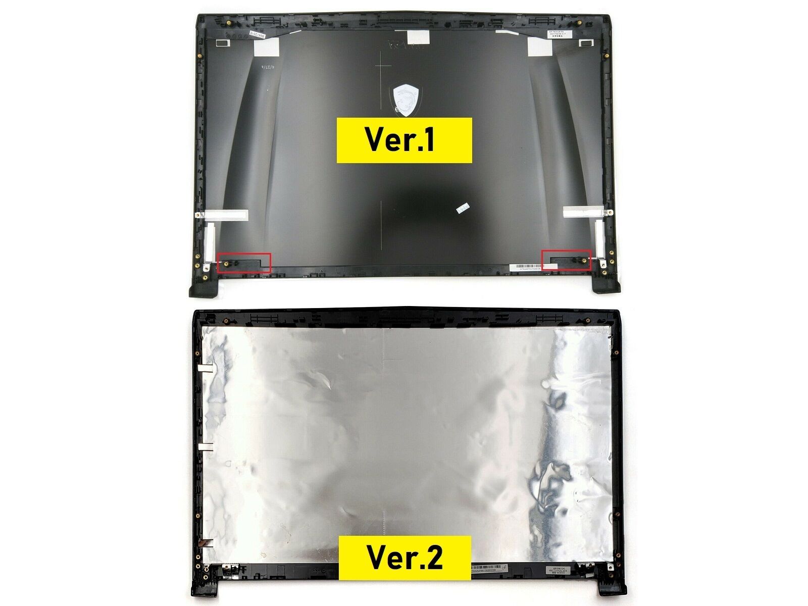 MSI GE72 6QL Apache Lcd Cover Kapak Siyah V1