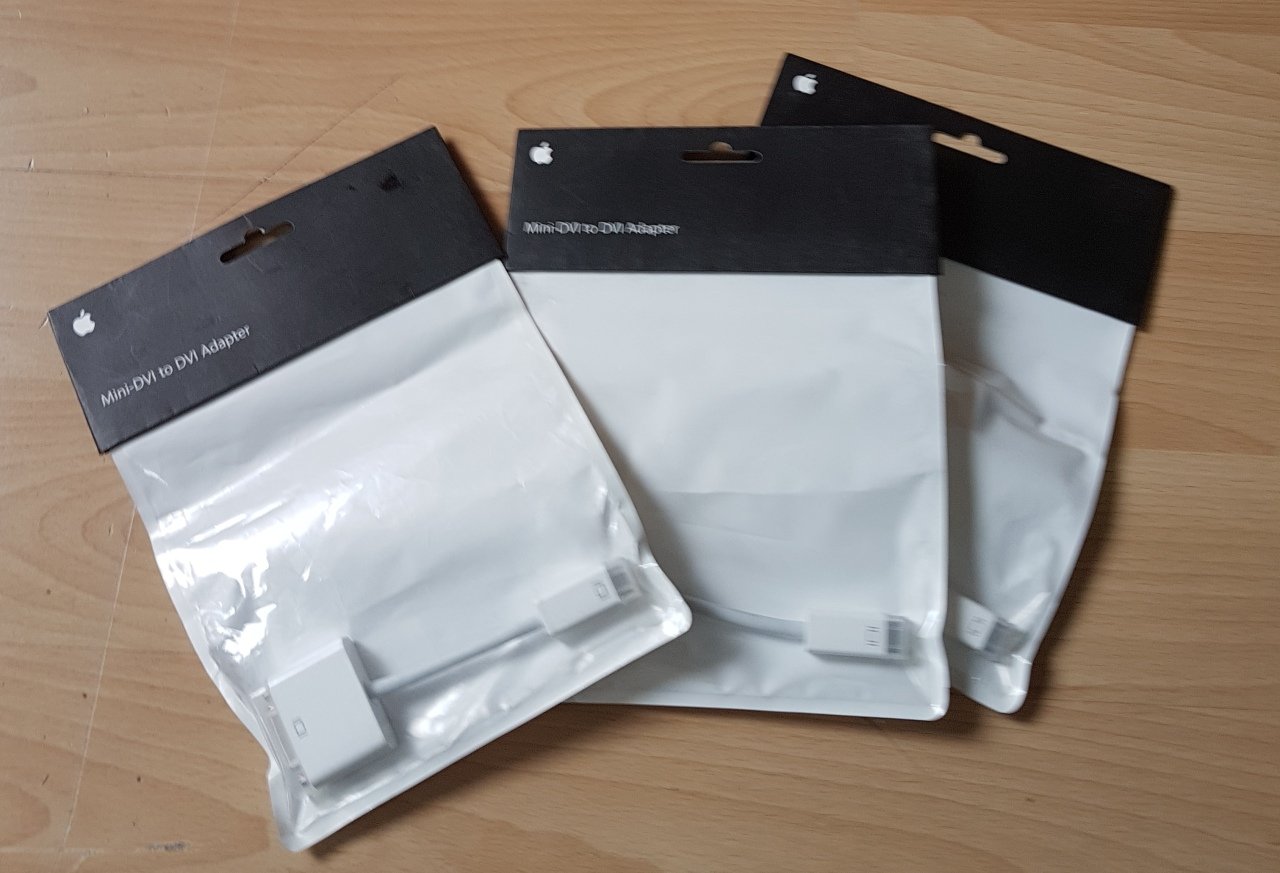 Apple Mini-Dvı to Dvı Apple Orjinal Dönüştürücü