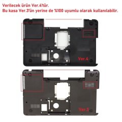 Toshiba Satellite L855D-10K Alt Kasa Siyah V4-V3