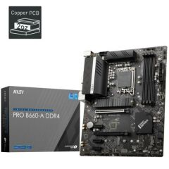 MSI PRO B660-A DDR4 S+V+GL 1700p