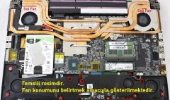 MSI GE75 Raider 10SGS-043XTR Fan SAĞ