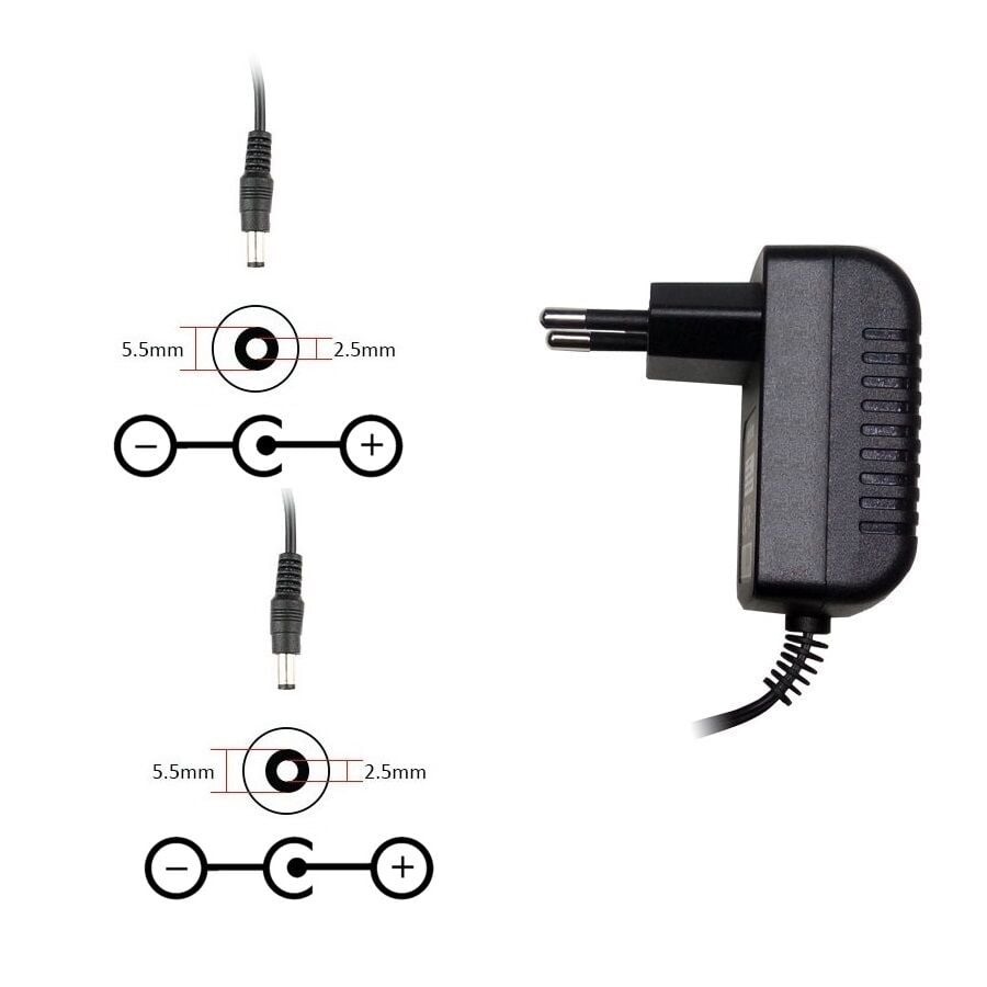 Vacuum Cleaner İçin 18V-22V 170mA-500mA (0.17A-0.5A) Adaptör