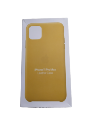 iPhone 11 Pro Max için mx0a2zm/a Deri Kılıf - Mayer Limon