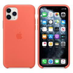 iPhone 11 Pro için MWYQ2ZM/A Silikon Kılıf - Mandalina