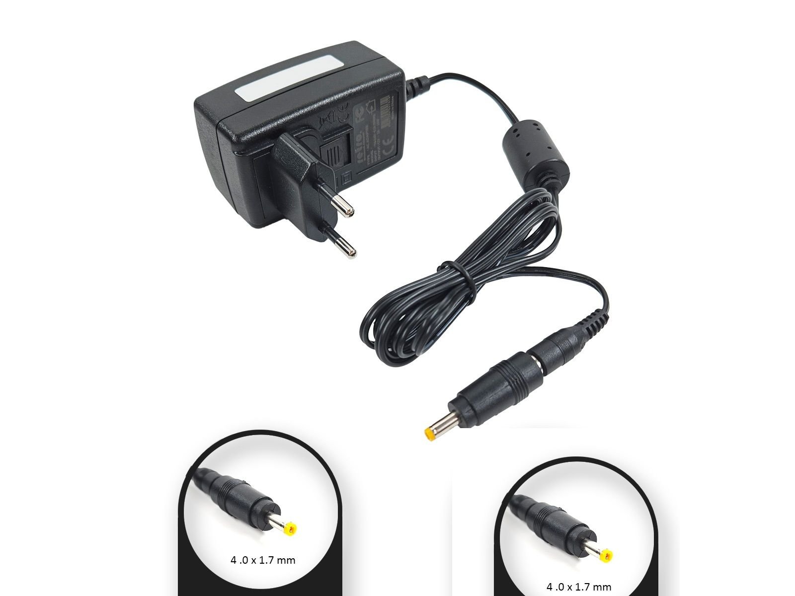12V 1A 12W 4.0x1.7 mm Adaptör