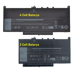 Dell Latitude E7470 Notebook Bataryası - Pili  4 Cell
