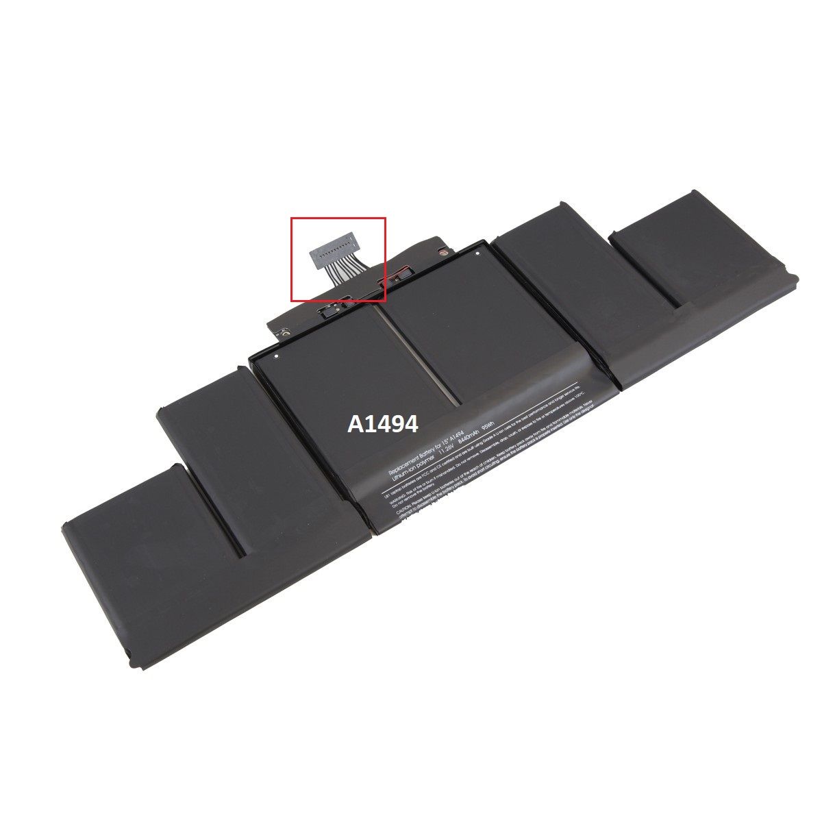 Apple MacBook Pro A1398 EMC 2512 Batarya Pil  V2