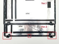 Asus F550LAV Notebook Lcd Cover / Siyah - Ver.1