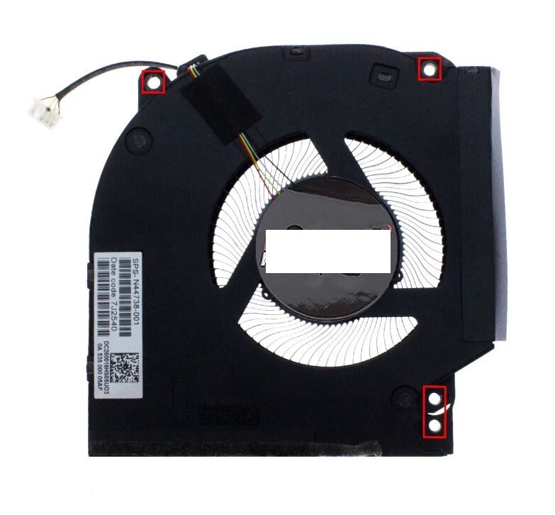Hp Victus Gaming 16-r0022nt (7p6b8ea) Vga-Gpu Fan 12v Ekran Kartı Fanı