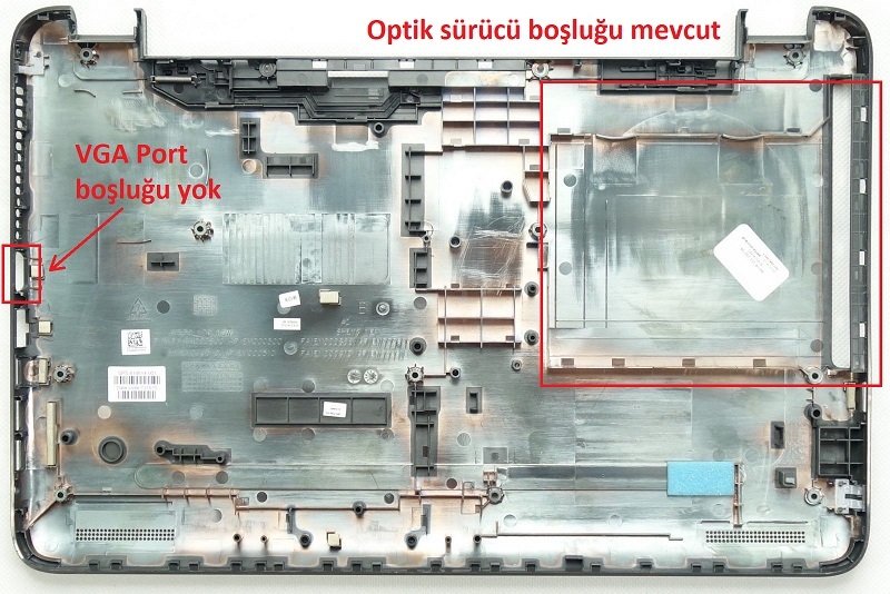 Hp TPN-C126 Alt Kasa V1
