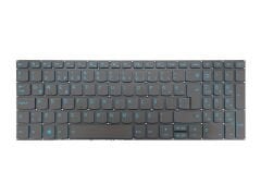 Lenovo IdeaPad L340-17IRH Gaming Notebook Klavye - Tuş Takımı / Siyah - TR - Backlit - Mavi Tuş