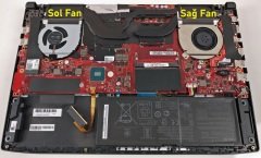 Asus GL503VS-EI010T Fan Sol V3