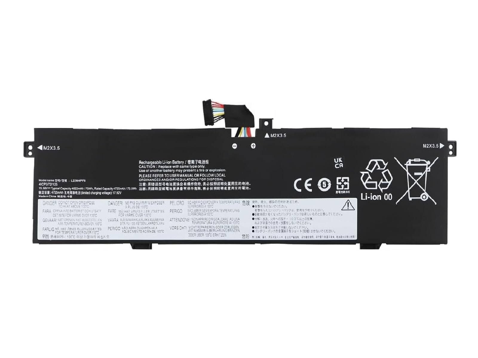 RETRO Lenovo Yoga Pro 9-14IRP8, L22M4PF6 Notebook Bataryası