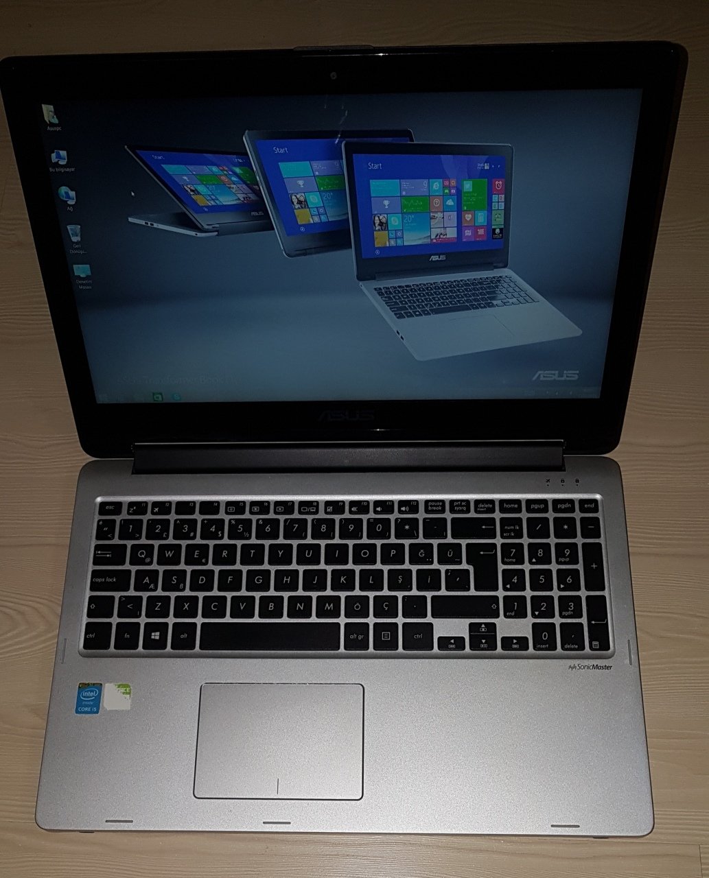 Asus Transformer TP500LB İ5 5200U 2Gb Ekran Kartlı Dokunmatik Ekran Notebook