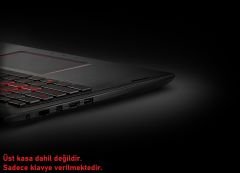 Asus FX502VE Klavye Işıklı (Kırmızı)