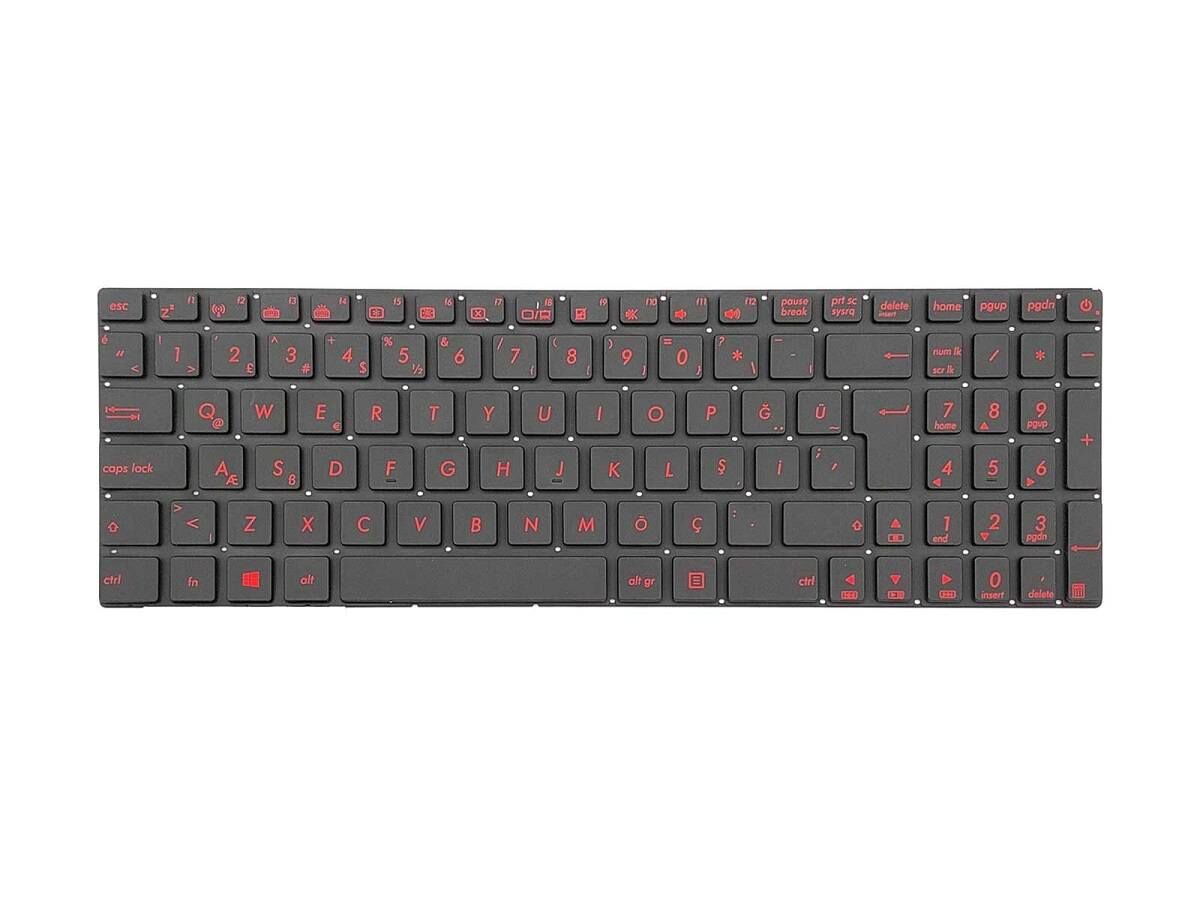 Asus FZ50V Klavye Siyah Işıklı