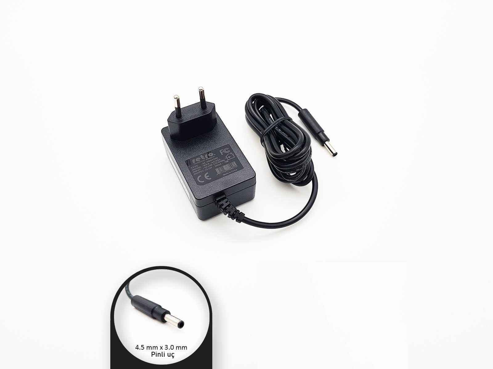 Arçelik 25V-29V 500mA (0.5A) 12.5W-14.5W 4.5mm Pinli Uç AC Adaptör