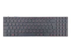 Asus N56, N56D N56Vv, N56Vz  Klavye Siyah - TR - Backlit - Kırmızı Tuş