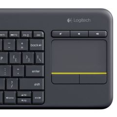Logitech K400 Plus Kablosuz KlavyeSiyah