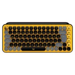 Logitech Pop Keys Klavye Sarı Siyah