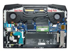 Hp Pavilion Gaming 15-dk0005nt Fan V2 (Sol Fan)