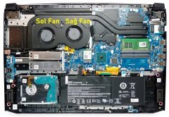 Acer Nitro NH.Q5DEY.002 Fan V2 (Sol Fan)