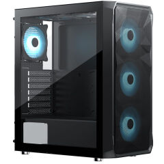 FRISBY FC-9485G 600W 80+ BRONZE 4xRGB SIYAH KASA