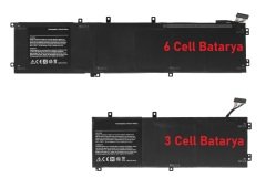 RETRO Dell Precision M5520, XPS 15-9560, 6GTPY Notebook Bataryası - 6 Cell - 97Wh