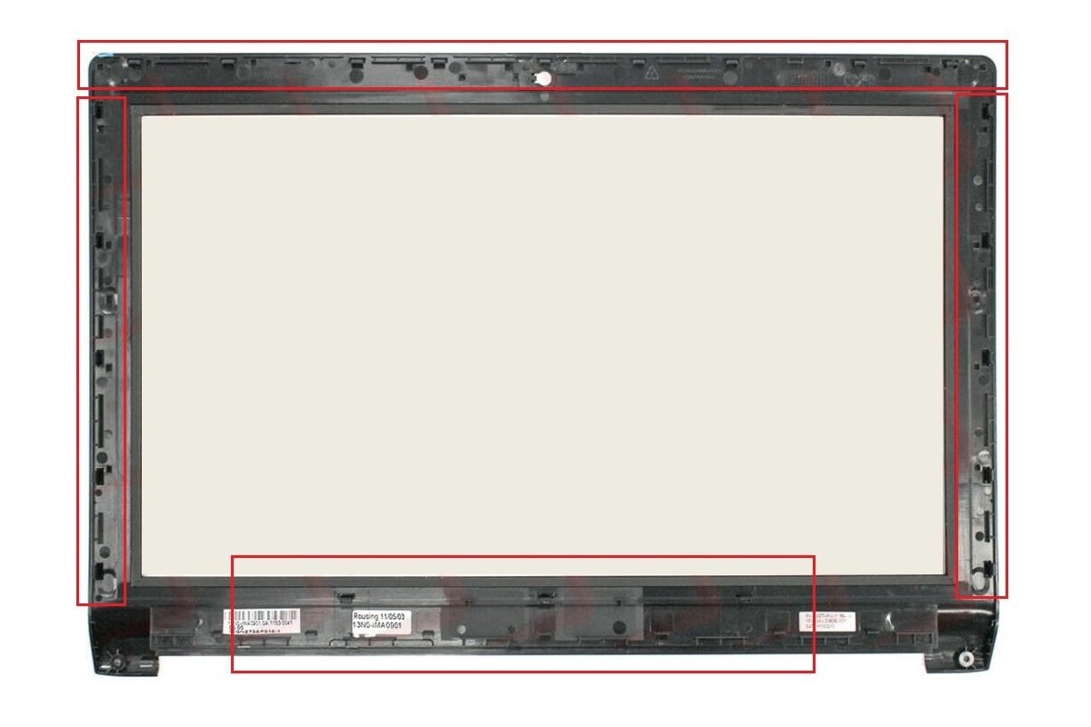 Asus Pro5MJN Lcd Çerçeve Bezel CAMLI - VER.1